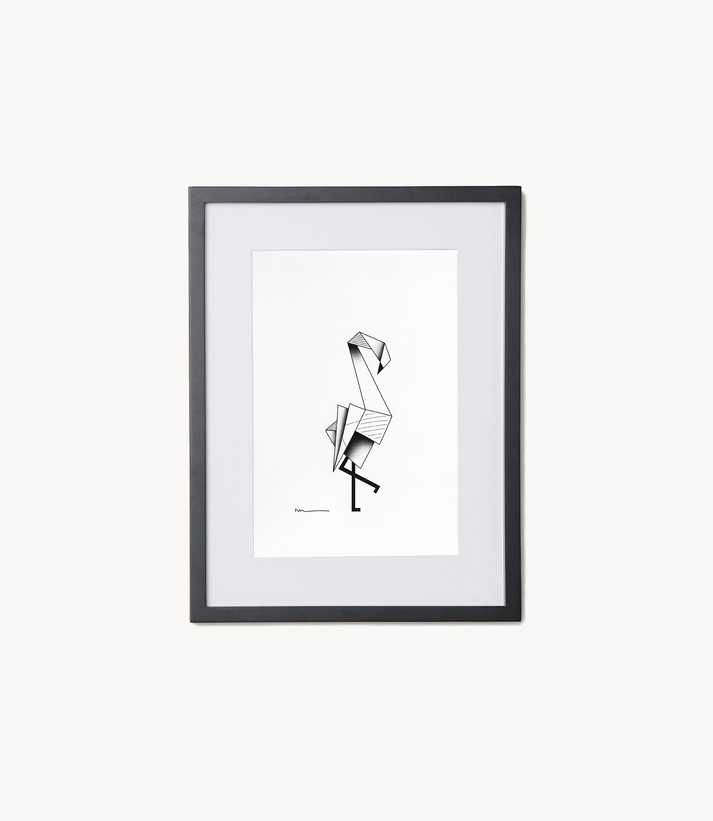 Minimalist Swan Art Print